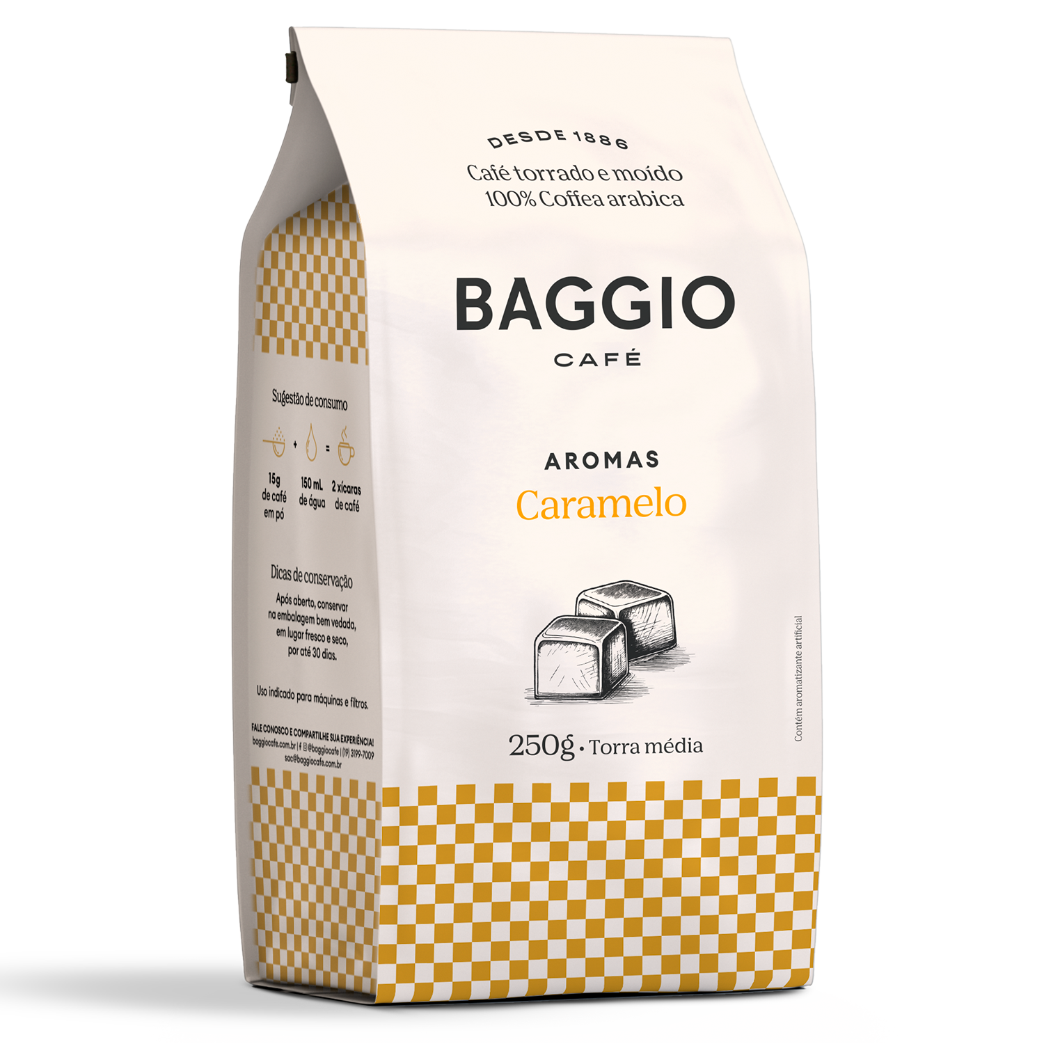 Kit Baggio Café Moídos Master + Xícara Baggio