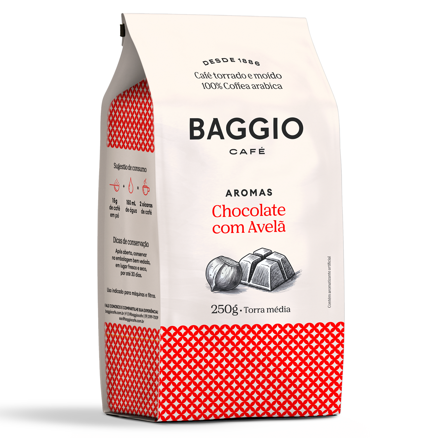 Kit Baggio Café Moídos Master + Xícara Baggio