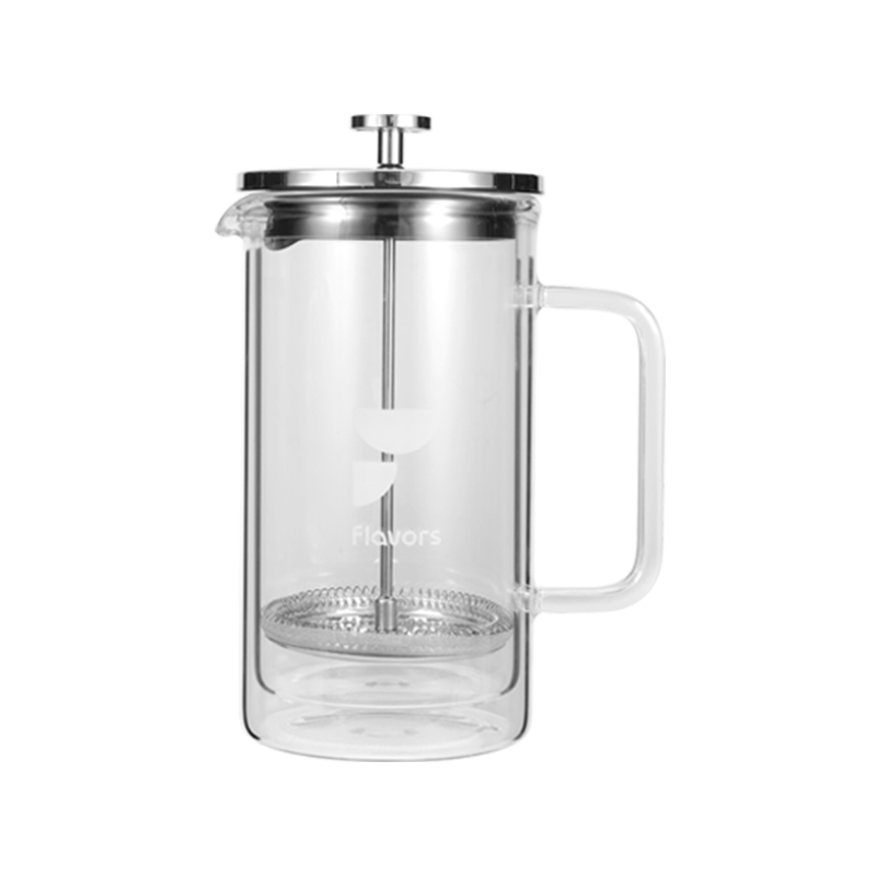 Prensa Francesa De Vidro Parede Dupla