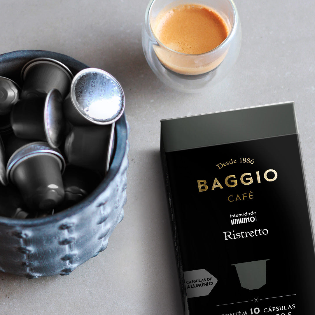 Baggio Ristretto - 10 Cápsulas p/ Nespresso*