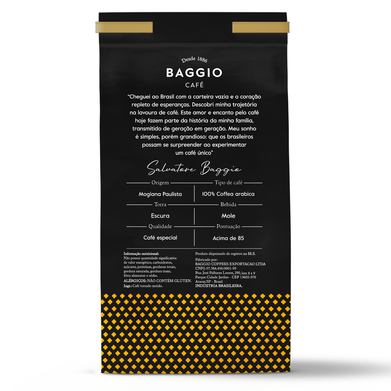 Baggio Caffé.Com 250g Moído